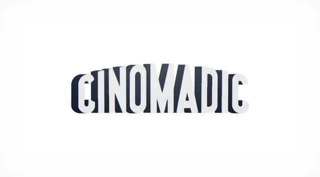The Cinomadic logo: CINOMADIC in tall, dark condensed capitals